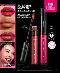 Catálogo CyZone Campaña 9 válido desde el 17.05.2026 | Página: 33 | Productos: Glitter, Mate, Labial