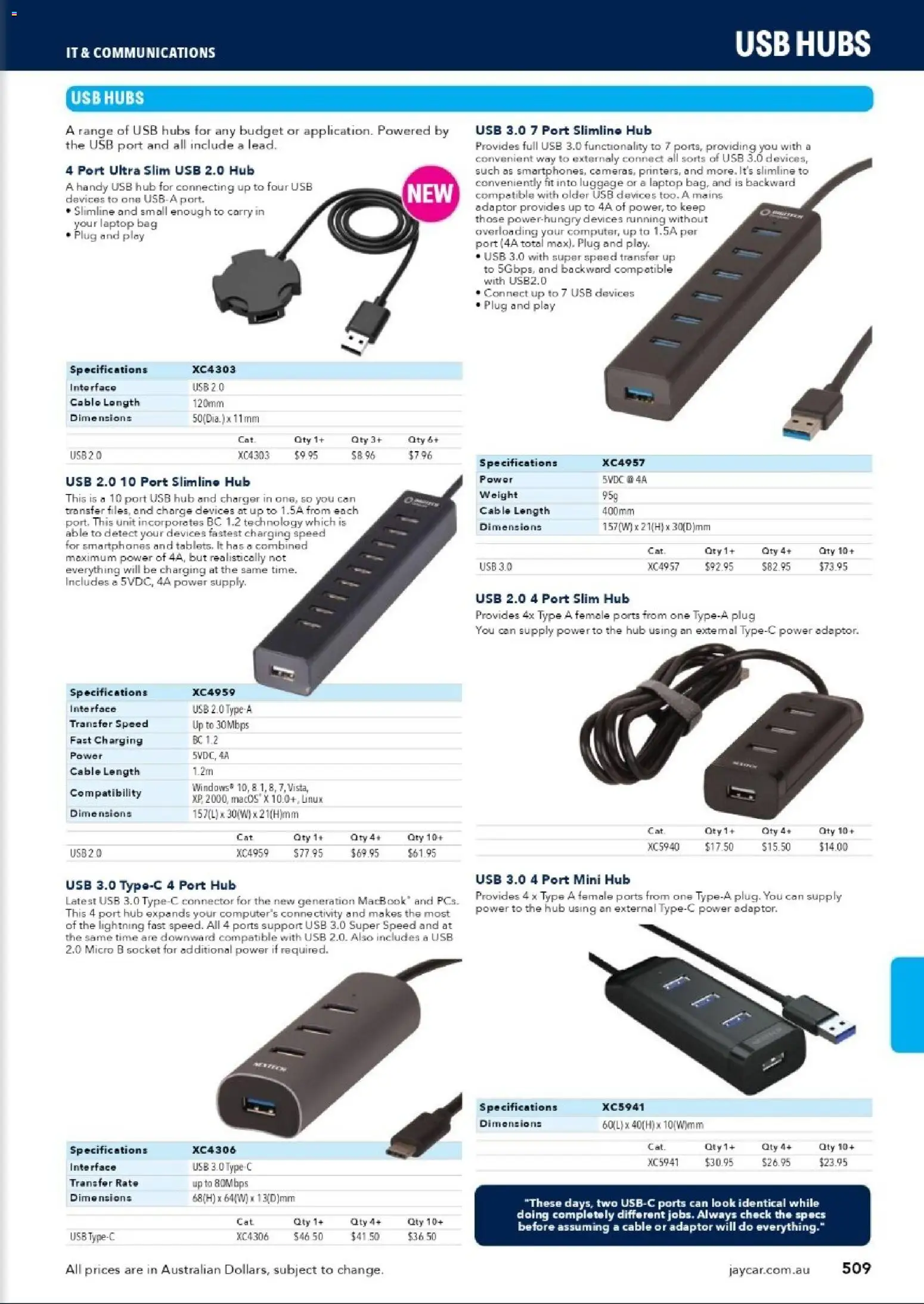 Jaycar catalogue - valid from 31/08/2026 | Page: 507 | Products: Adaptor, Cable, Bag, Weight