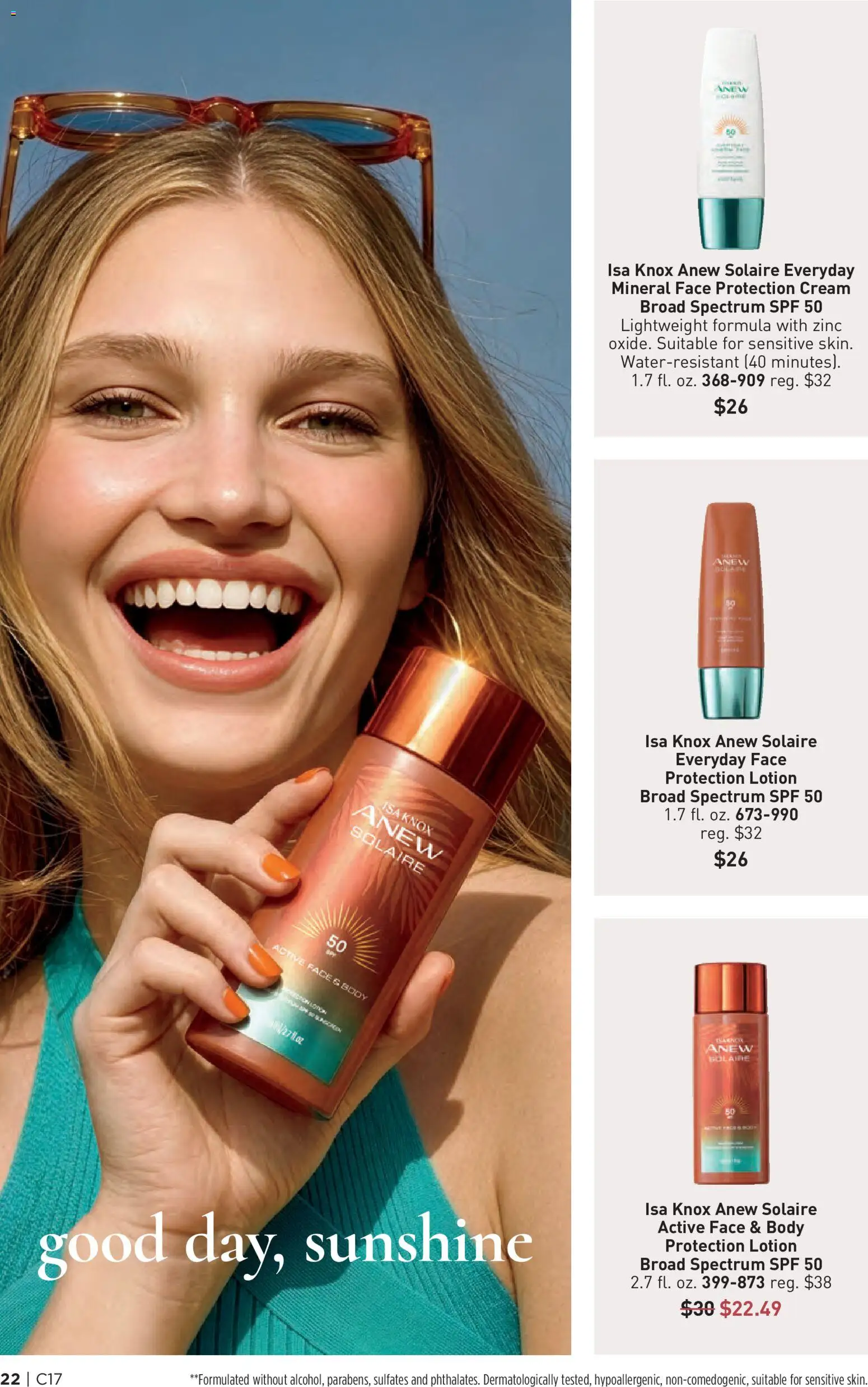 Avon Brochure - valid from 08/12/2026 | Page: 22 | Products: Zinc, Cream