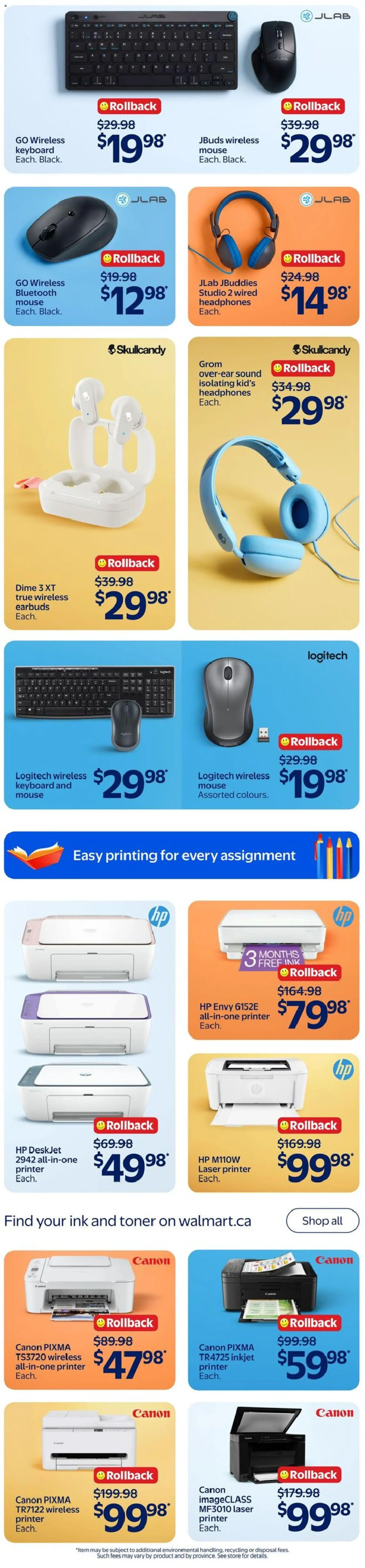 Walmart flyer valid from Aug 20, 2026 | Page: 9