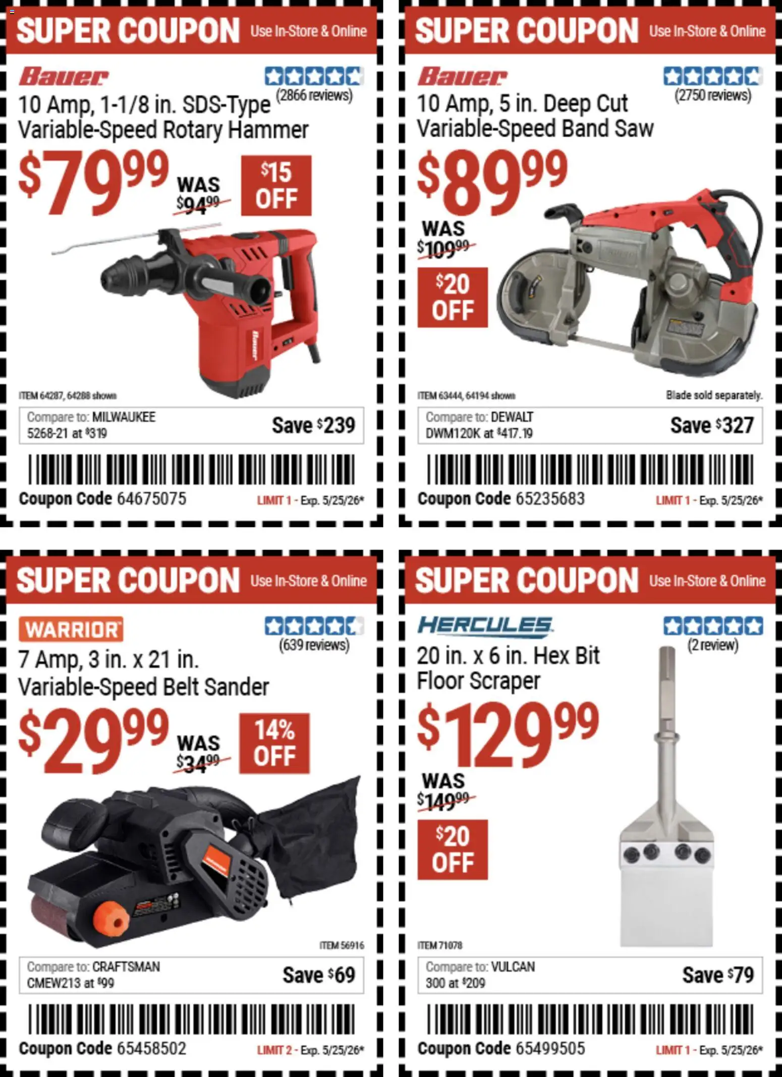 Harbor Freight Weekly Ad - valid from 11.05.2026 | Page: 10