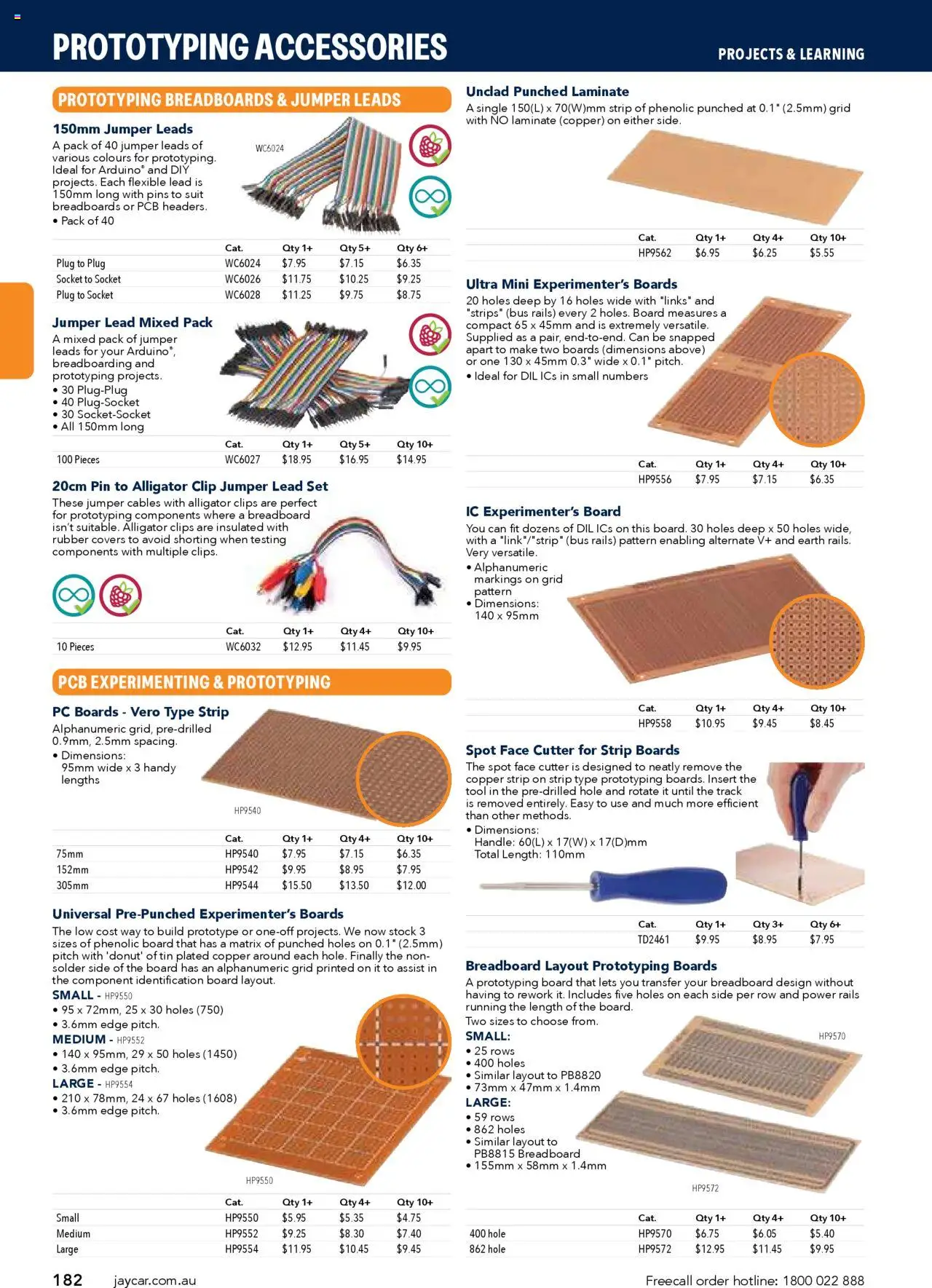 Jaycar catalogue - valid from 09/07/2025 | Page: 182 | Products: Suit, Accessories, Cutter, Strips