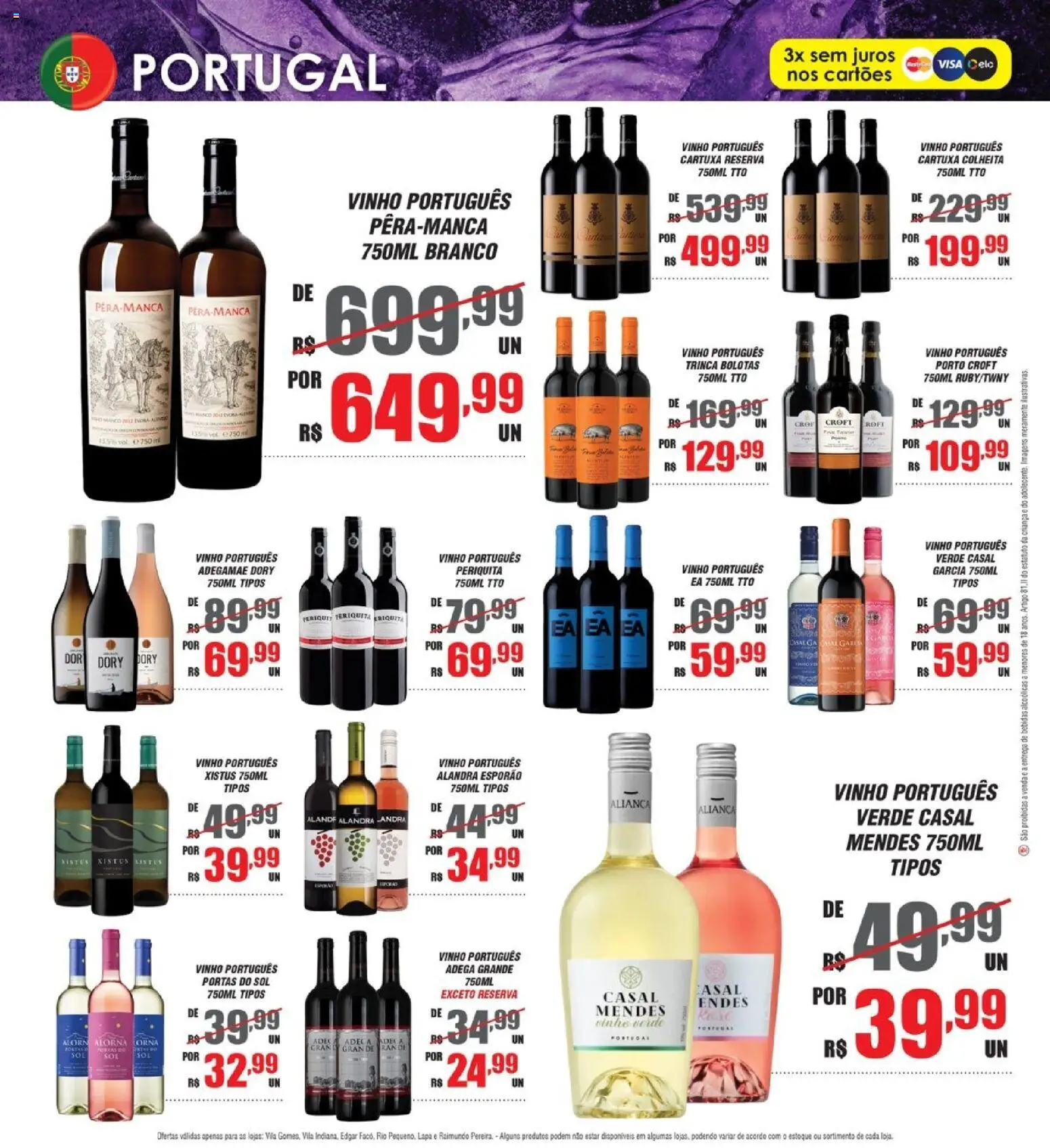 Violeta Supermercados Folheto - válido de 18/07/2026 | Página: 5 | Produtos: Aliança, Vinho
