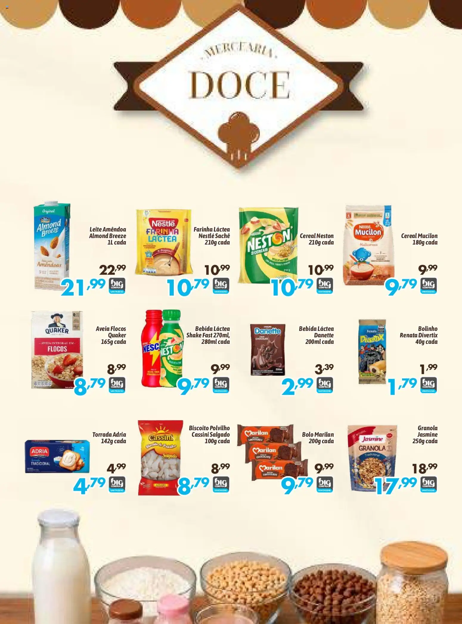 Big Compra Folheto - válido de 07.05.2026 | Página: 11 | Produtos: Biscoito, Leite, Chocolate, Aveia