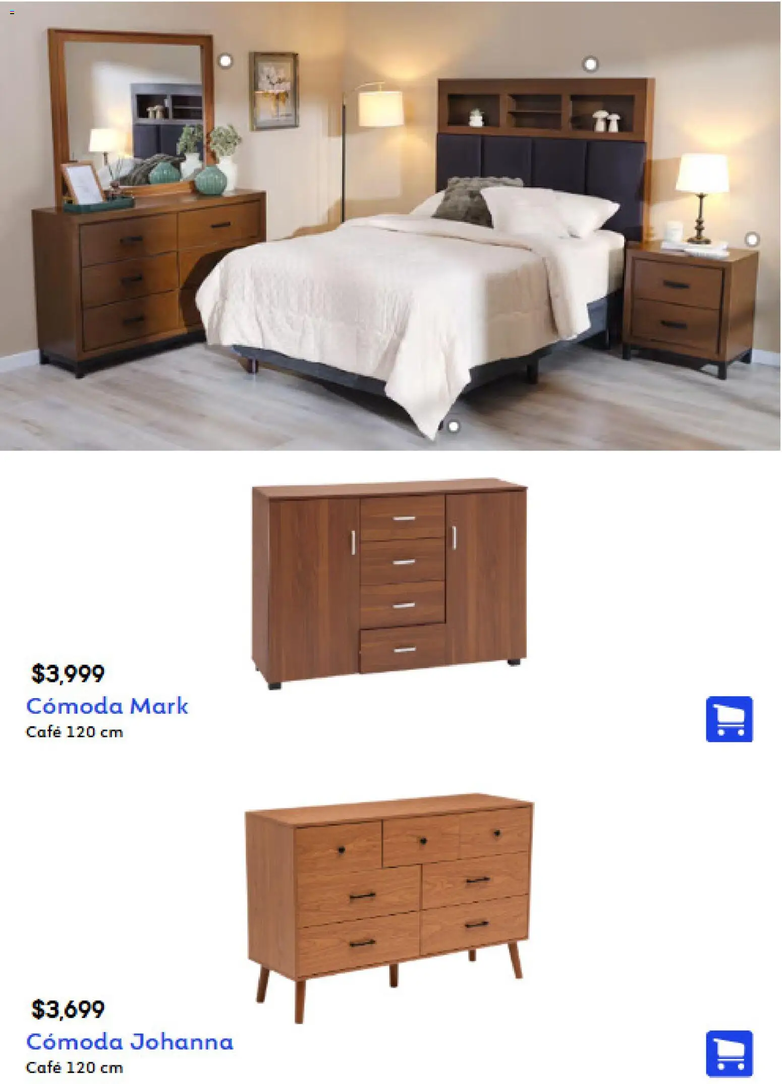 Coppel catálogo │ válido desde el 01/09/2026 | Página: 42 | Productos: Cómoda, Café