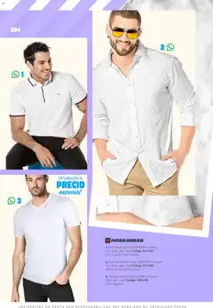 Vista previa de SC Pakar catálogo Ropa, nuevo folleto de la tienda, válido en México a partir del 30.01.2026 | Página: 204 | Productos: Camisa, Algodón, Playera