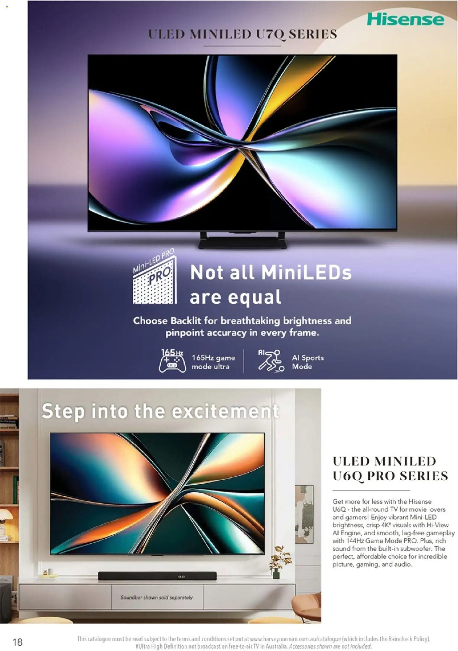 Harvey Norman catalogue - valid from 05/12/2025 | Page: 18 | Products: Soundbar, Accessories, Tv, Game