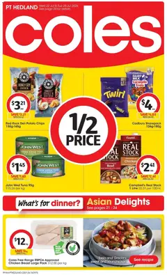 Preview of Coles catalogue PT Hedland - valid from 22/07/2026