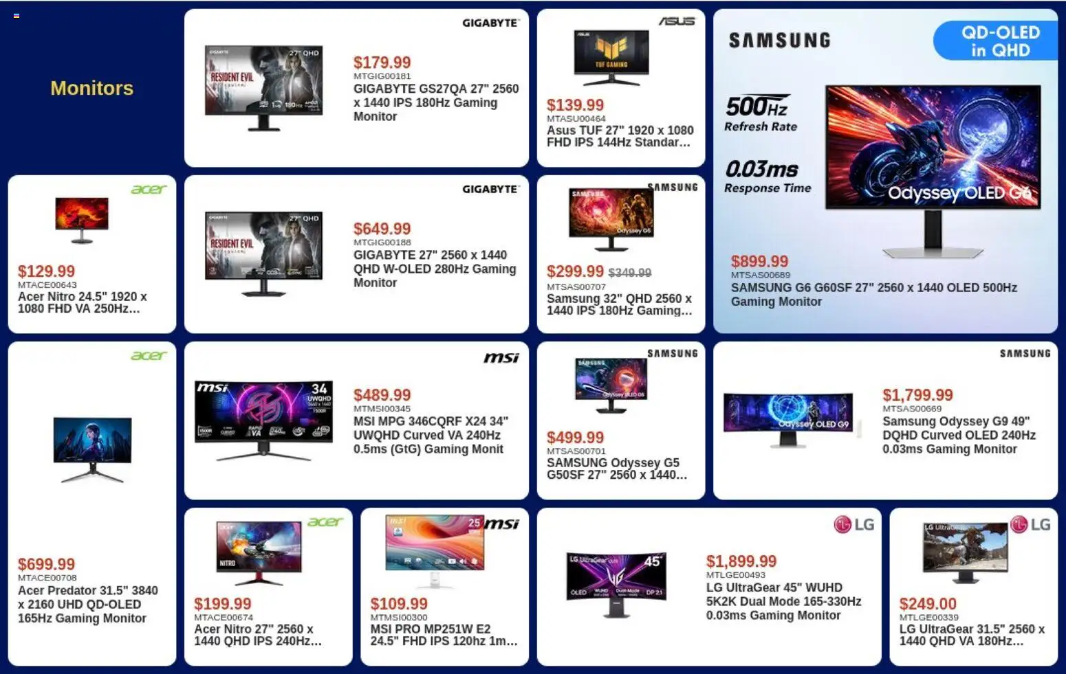 Canada Computers flyer valid from 05.06.2026 | Page: 4 | Products: Monitor