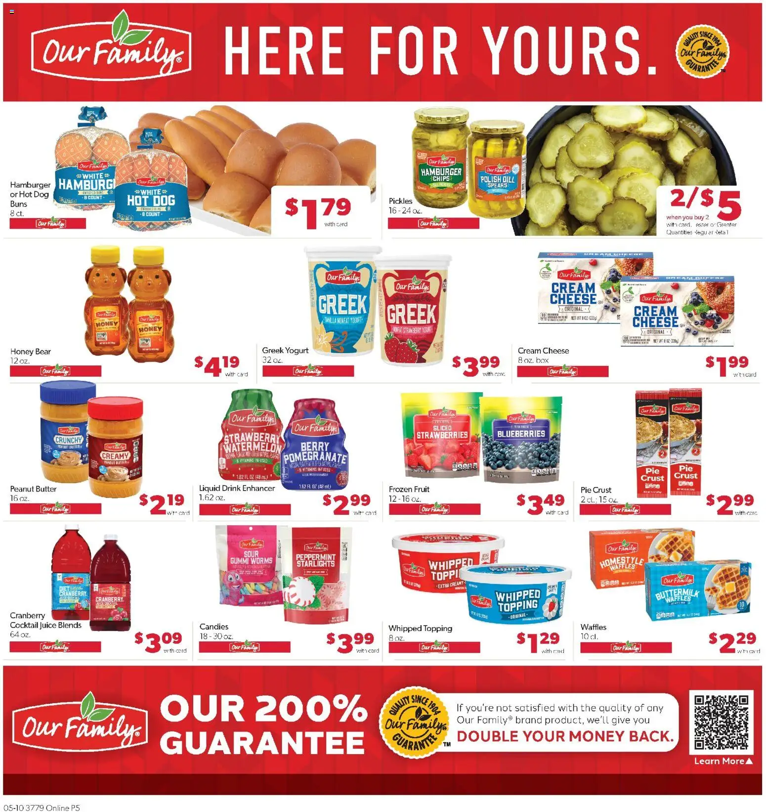 Family Fare Weekly Ad - IA - valid from 10.05.2026 | Page: 9 | Products: Candies, Watermelon, Blueberries, Dill