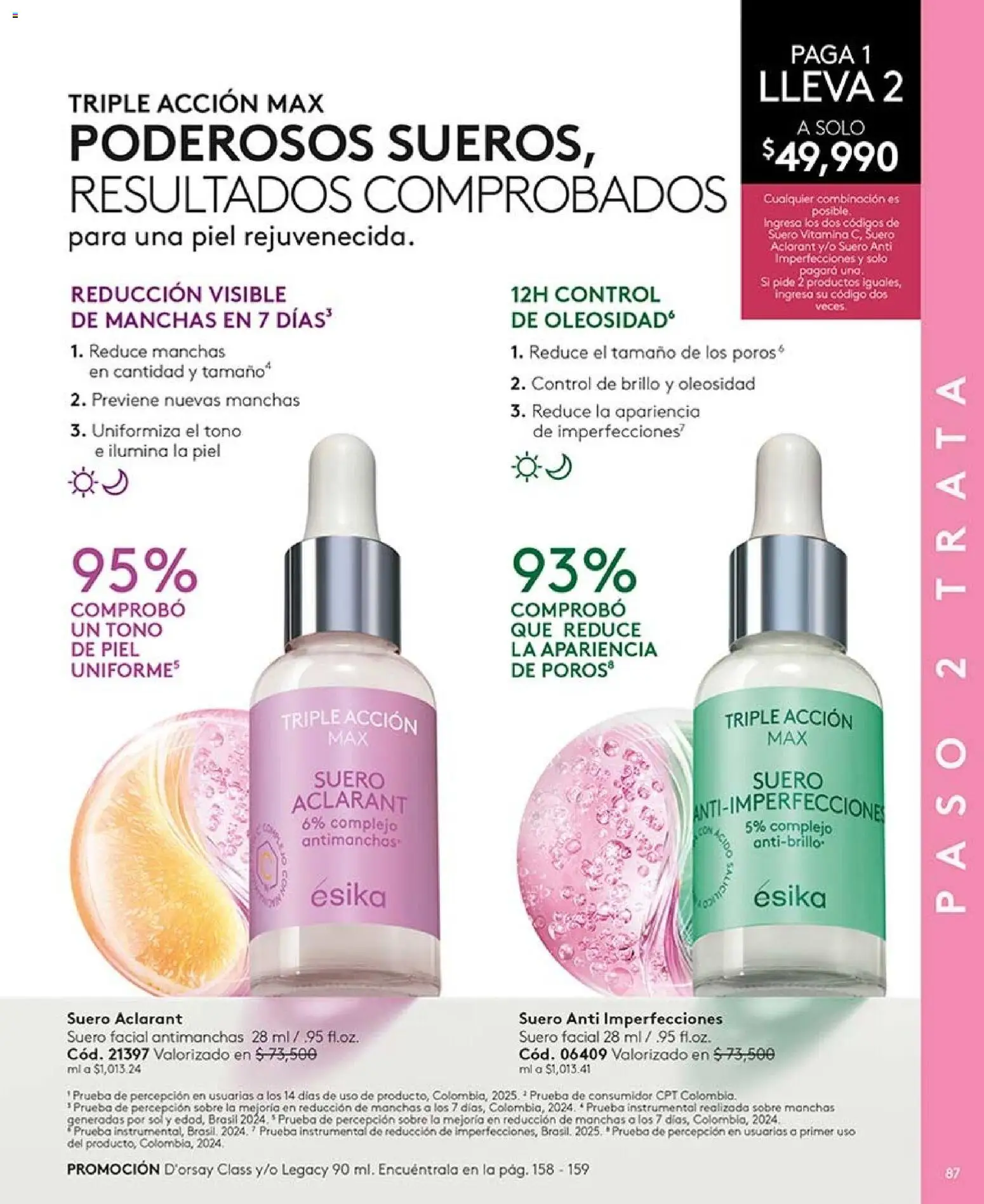 Ésika revista - valida desde el 28/08/2026 | Página: 87 | Productos: Brillo, Sobre, Combinación