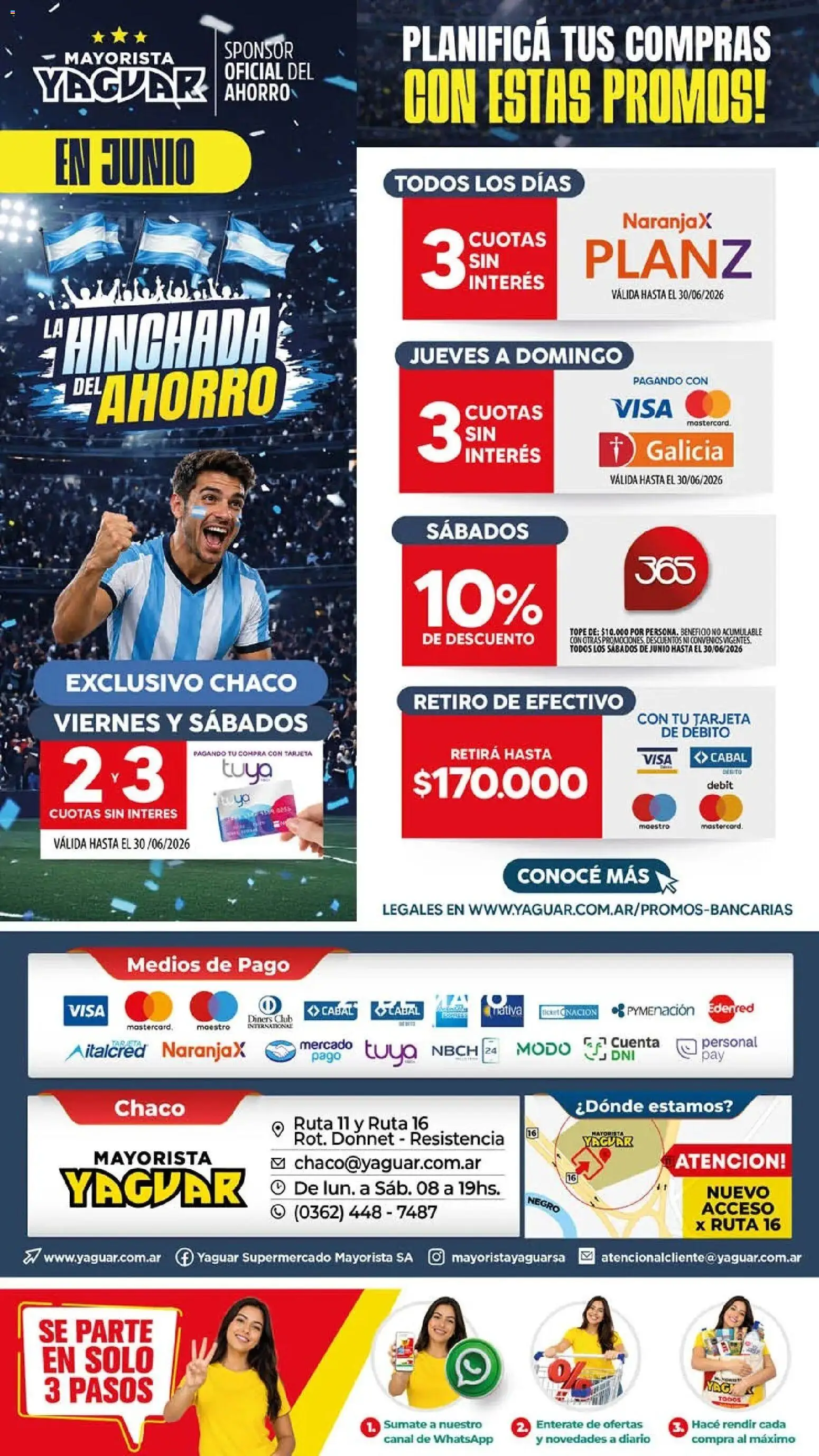 Yaguar - Oferta Semanal Chaco │ válido desde el 01.06.2026 | Página: 19