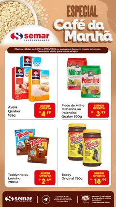 Semar Supermercado ofertas Café - Pré-Visualização do folheto da loja Semar Supermercado, válido de 28.05.2026