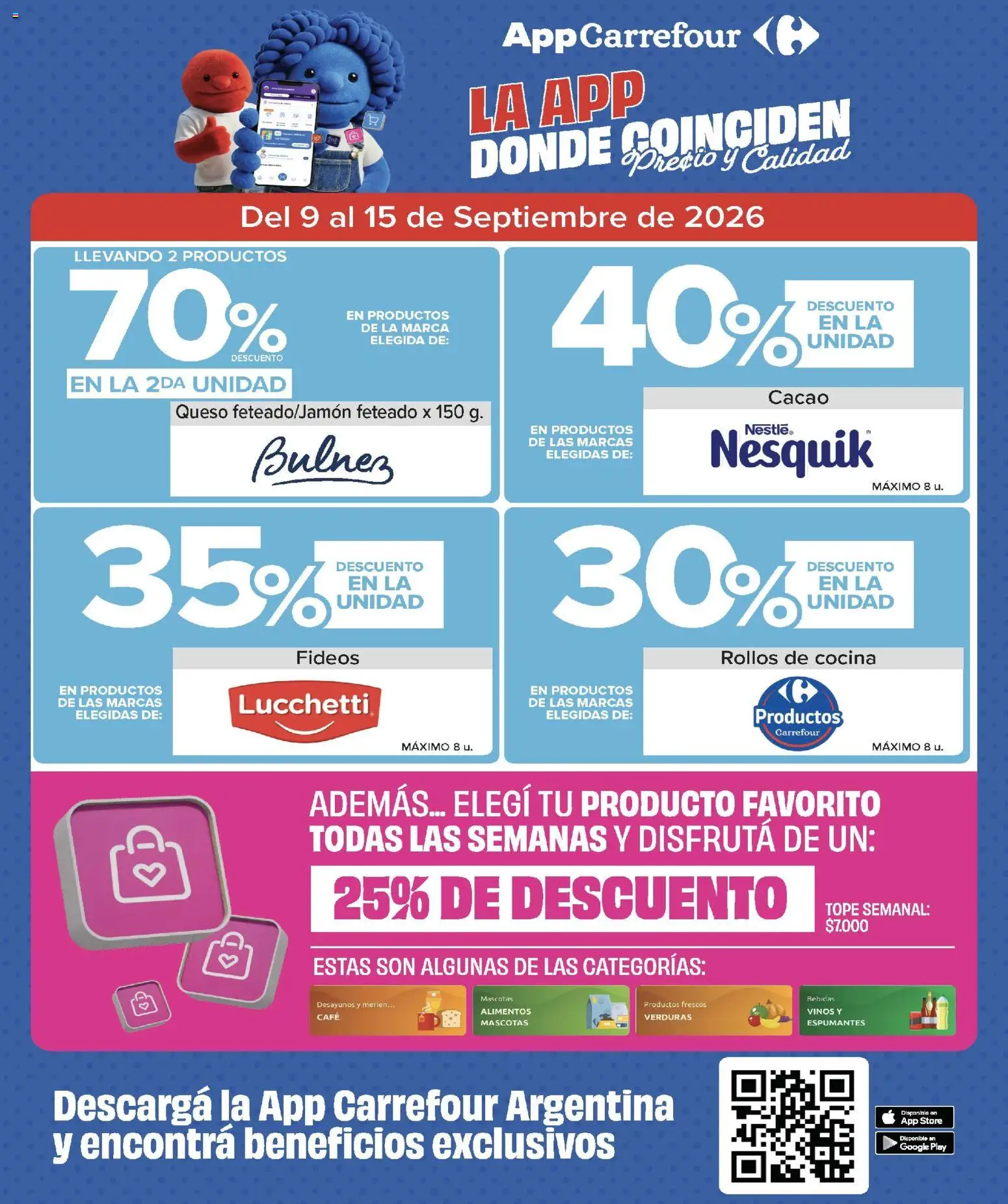 Carrefour - Ofertas │ válido desde el 09/09/2026 | Página: 37 | Productos: Cocina, Alimentos, Café, Cacao