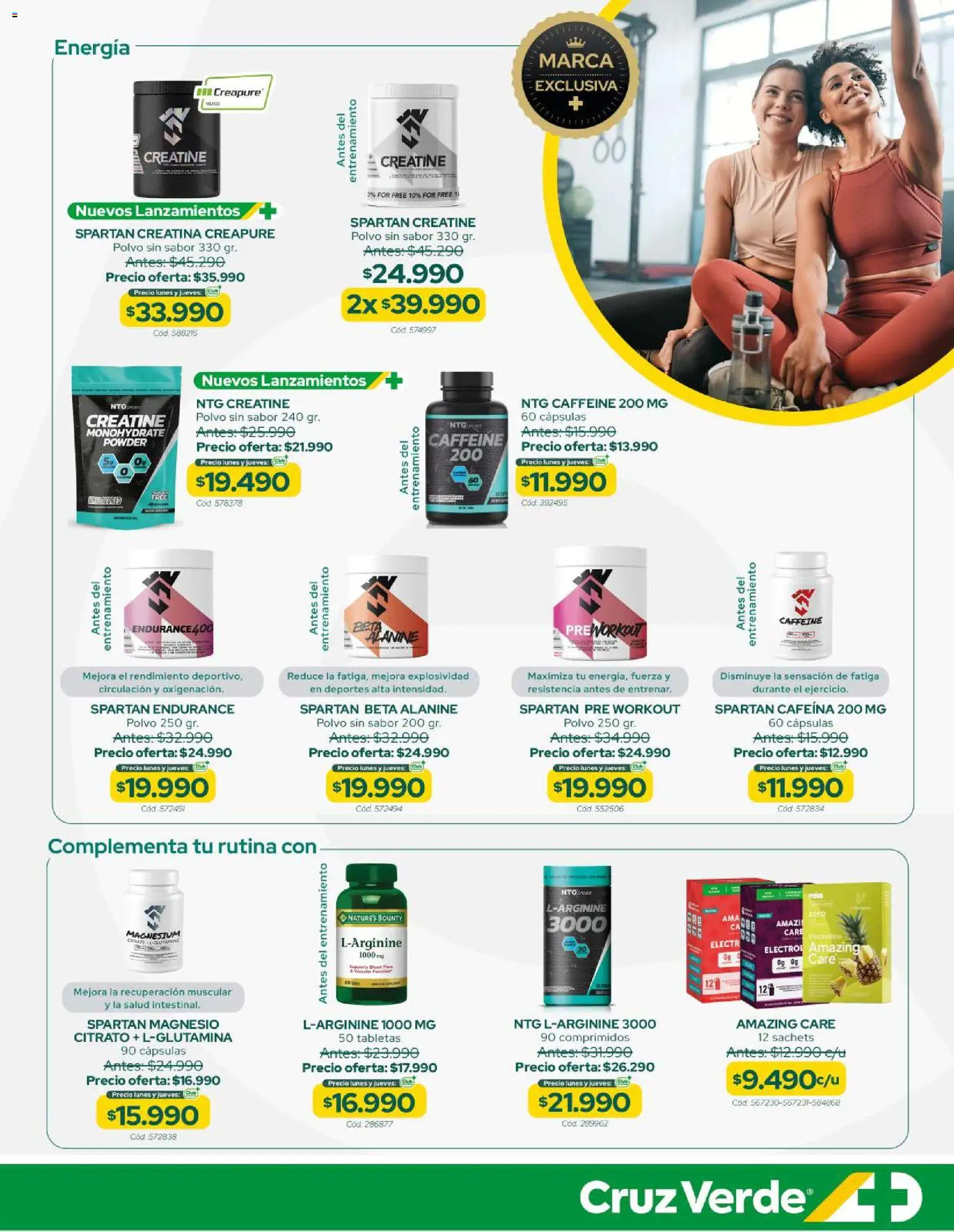Cruz Verde - Nutrición Deportiva │ válido desde el 31.08.2026 | Página: 3 | Productos: Polvo
