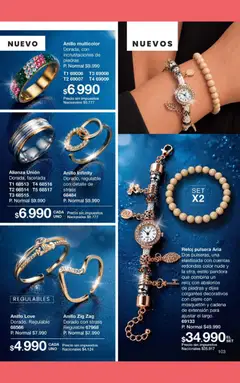 Vista previa Gigot - CAMPAÑA 12 válido desde el 31/07/2026 | Página: 109 | Productos: Reloj, Pulsera, Anillo, Cadena