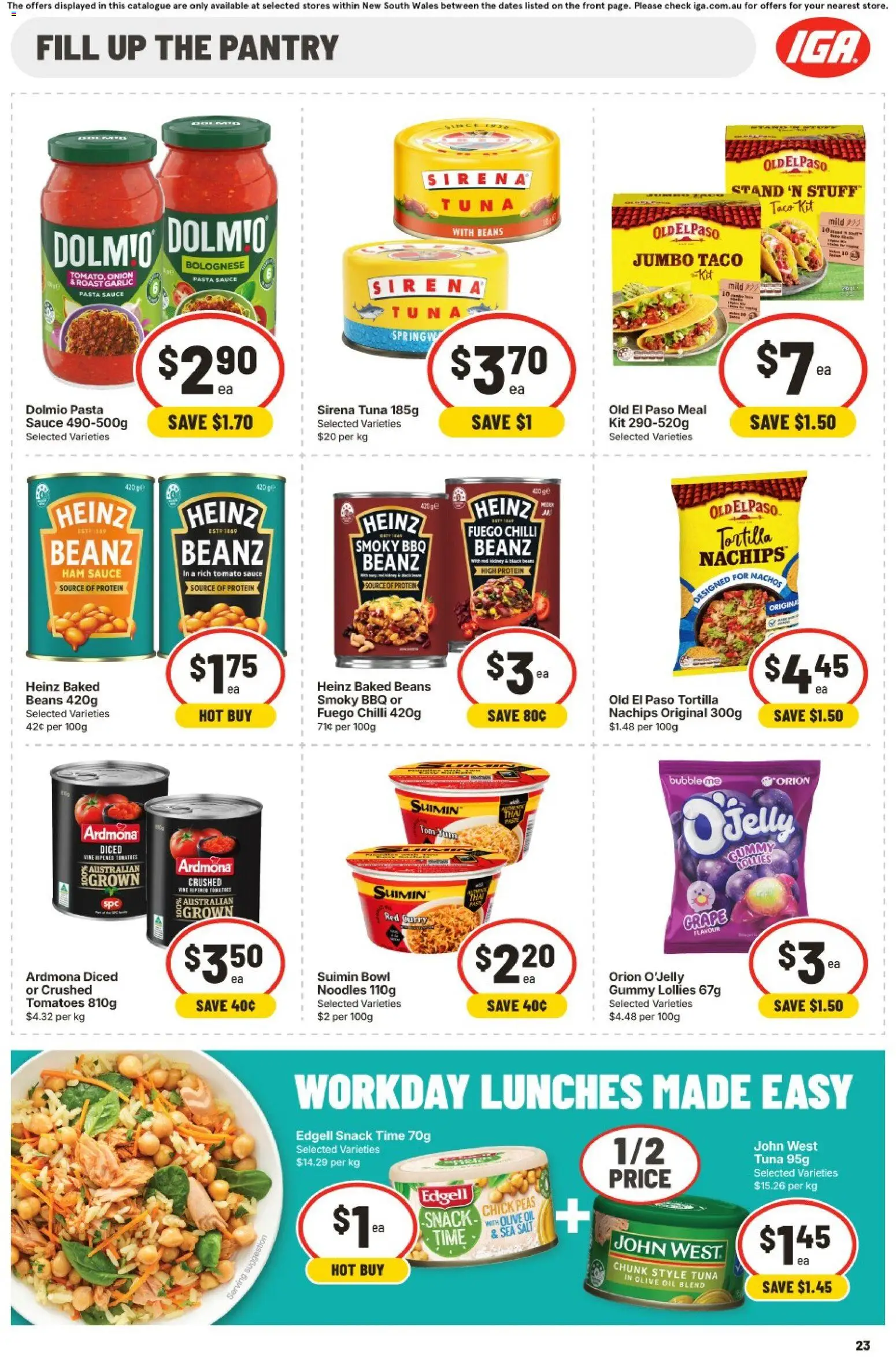 IGA catalogue - valid from 21/10/2026 | Page: 22