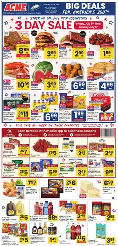 Preview of Acme weekly ads valid from 07/03/2026