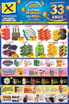 X Supermercados ofertas Mooca - Pré-Visualização do folheto da loja X Supermercados, válido de 07/10/2026
