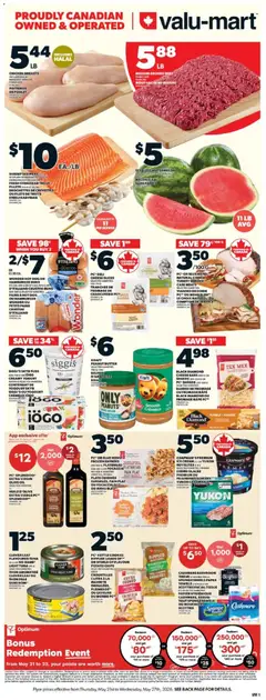 Preview of Valu Mart weekly flyer from shop Valu Mart valid from 21.05.2026