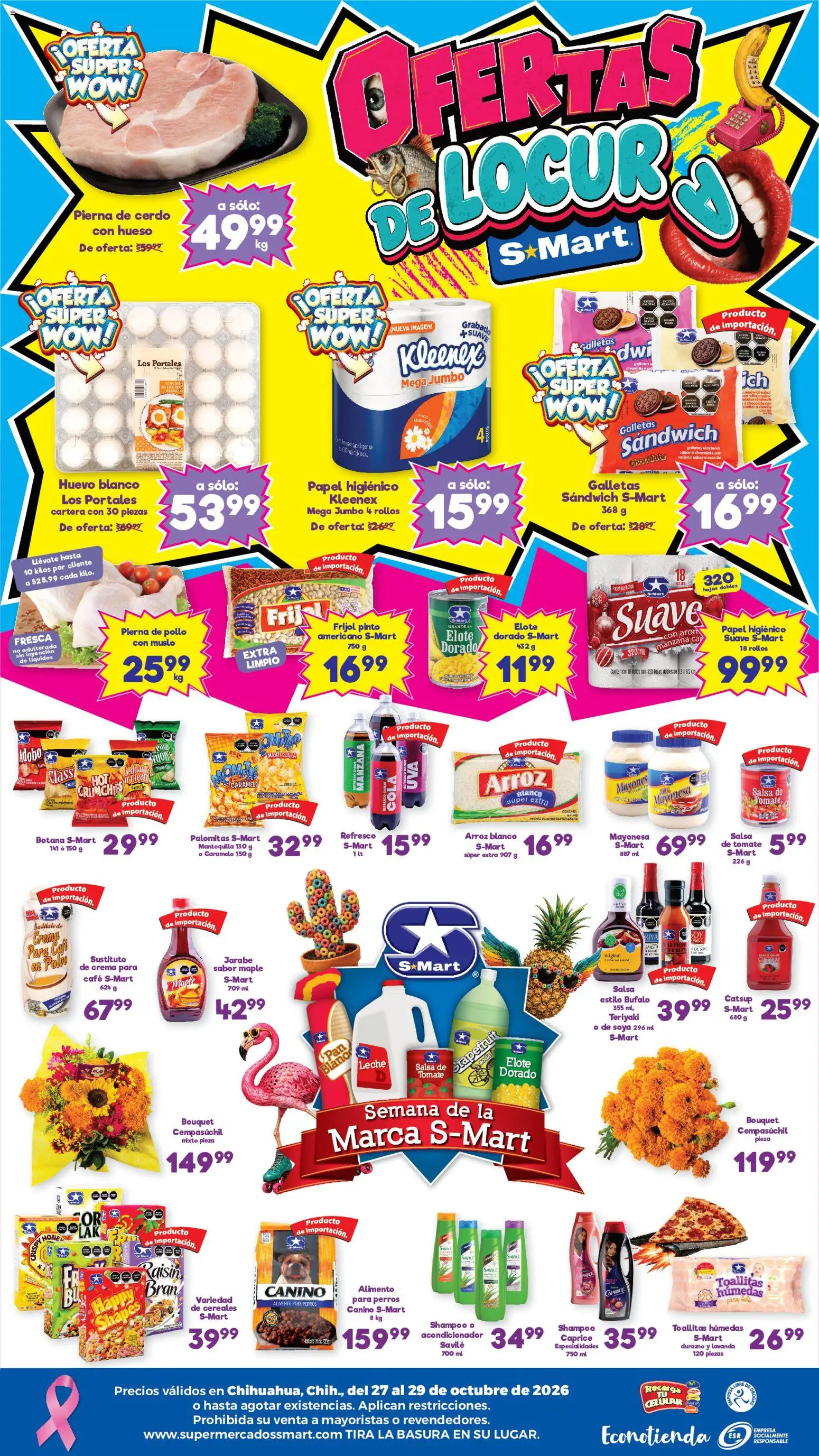 Nuevas ofertas de S-Mart válidas en toda la República Mexicana desde el 27/10/2026. ¡Encuentra las mejores ofertas en S-Mart folleto! | Página: 2
