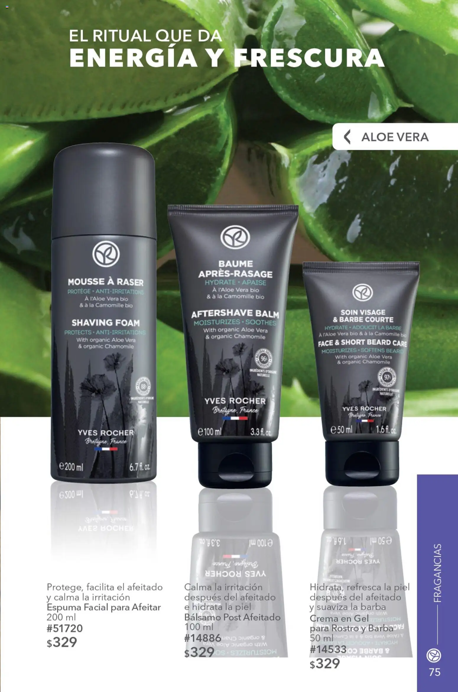 Nuevas ofertas de Yves Rocher válidas en toda la República Mexicana desde el 04/08/2026. ¡Encuentra las mejores ofertas en Yves Rocher campaña 11 2026! | Página: 79 | Productos: Crema, Mousse, Bálsamo, Short