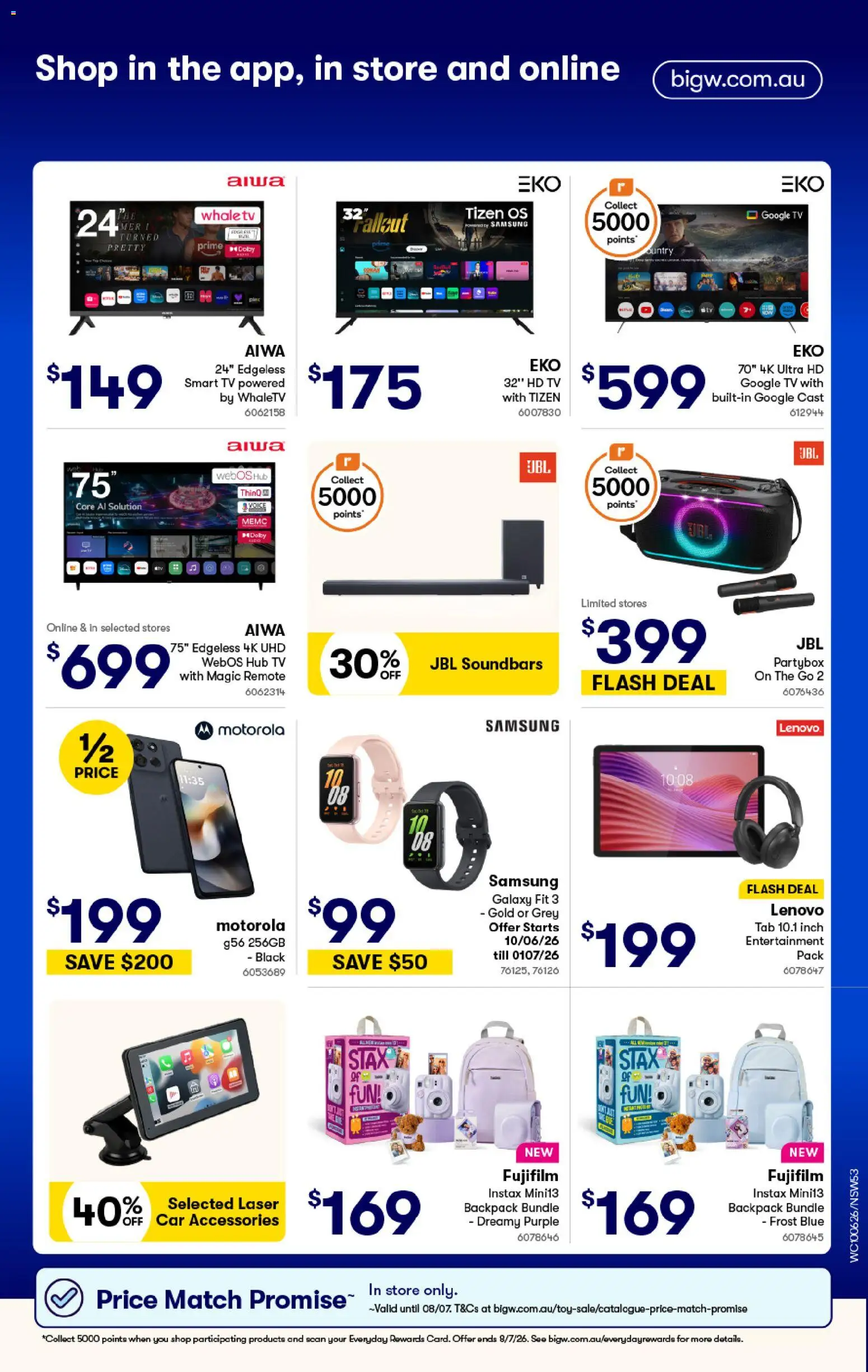 Woolworths catalogue - valid from 10.06.2026 | Page: 53 | Products: Accessories, Backpack, Tv, Smart tv