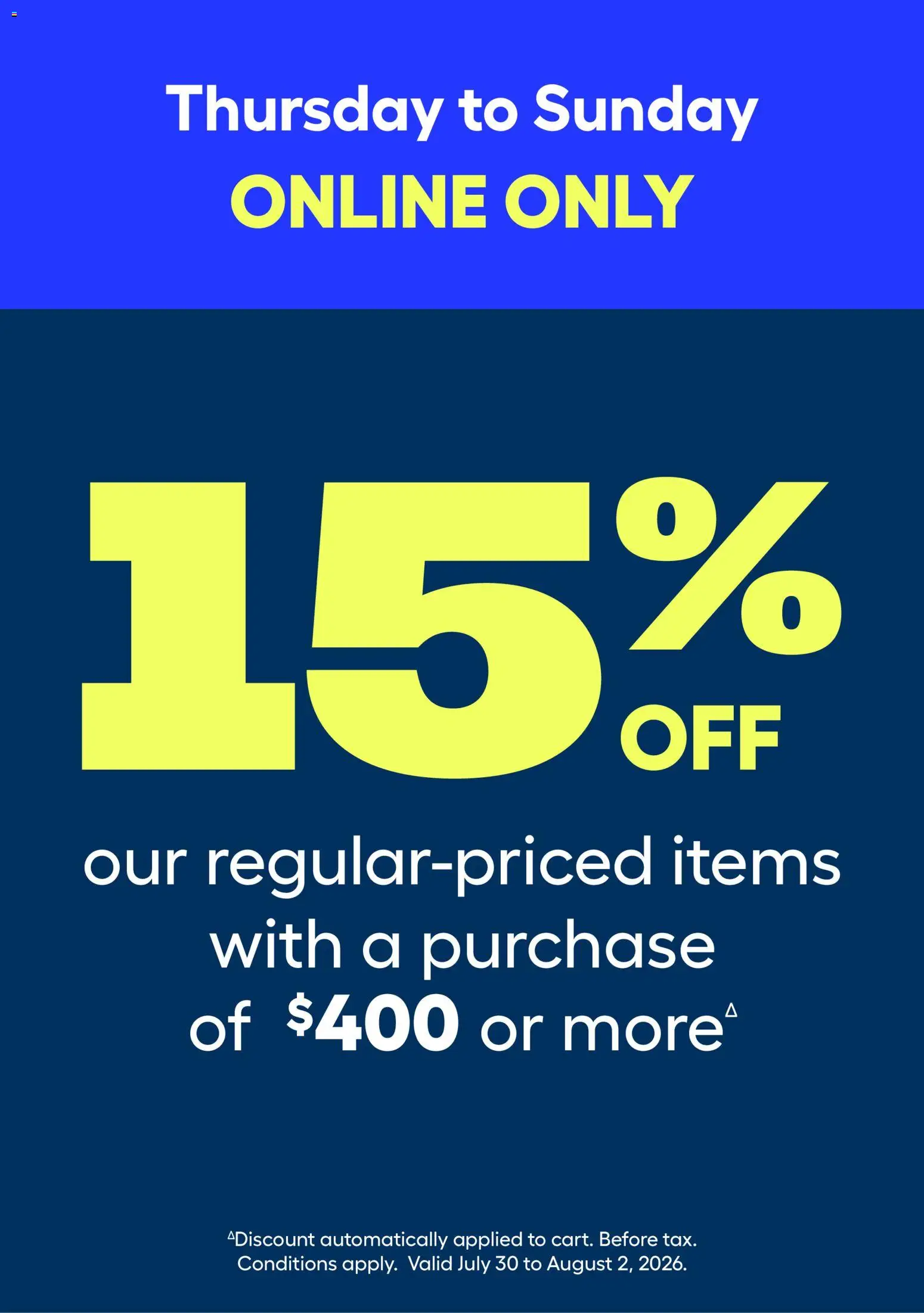 Rona flyer valid from Jul 30, 2026 | Page: 1