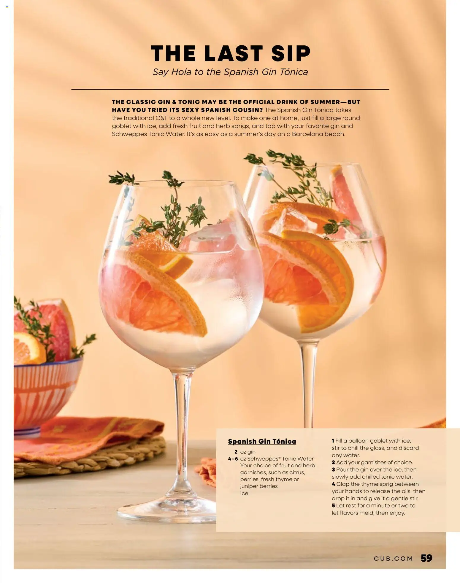 Cub Foods Magazine - valid from 06/01/2026 | Page: 59 | Products: Berries, Schweppes Tonic, Tonic, Fruit