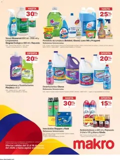 Makro catálogo -  Vista previa de la revista de la tienda Makro valido desde el 12.06.2026 | Página: 35 | Productos: Blanqueador, Limpiador, Vinagre, Quitamanchas