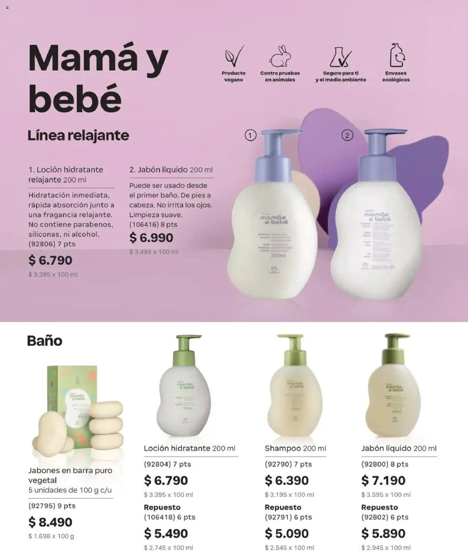 Natura catálogo │ válido desde el 31.08.2026 | Página: 168 | Productos: Loción, Fragancia, Shampoo, Jabón líquido