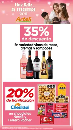 Vista previa de Arteli folleto Haz feliz a mamá, nuevo folleto de la tienda, válido en México a partir del 07.05.2026