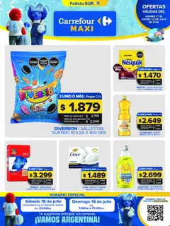 Vista previa Carrefour Maxi catálogo válido desde el 17/07/2026 | Página: 1