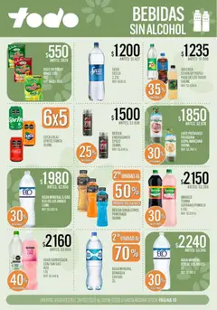 Vista previa Supermercados TODO Ofertas válido desde el 28/07/2026 | Página: 10 | Productos: Gaseosa, Soda, Manzana, Agua saborizada