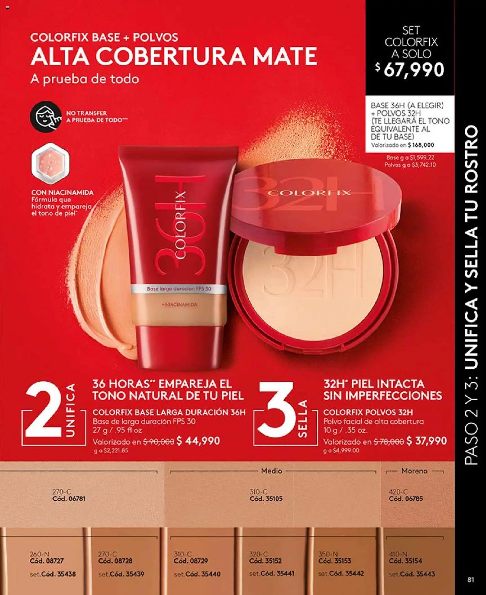 Ésika revista - valida desde el 17/07/2026 | Página: 81 | Productos: Té, Polvo