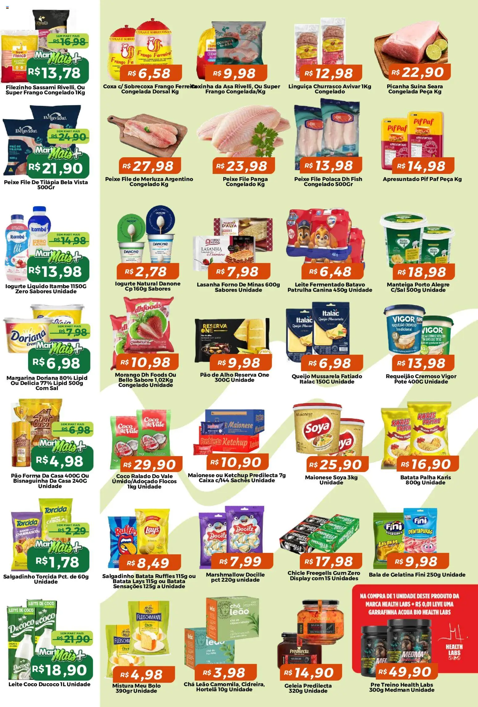 Mart Minas Folheto - válido de 09/07/2026 | Página: 5 | Produtos: Forno, Cebola, Doriana, Requeijão