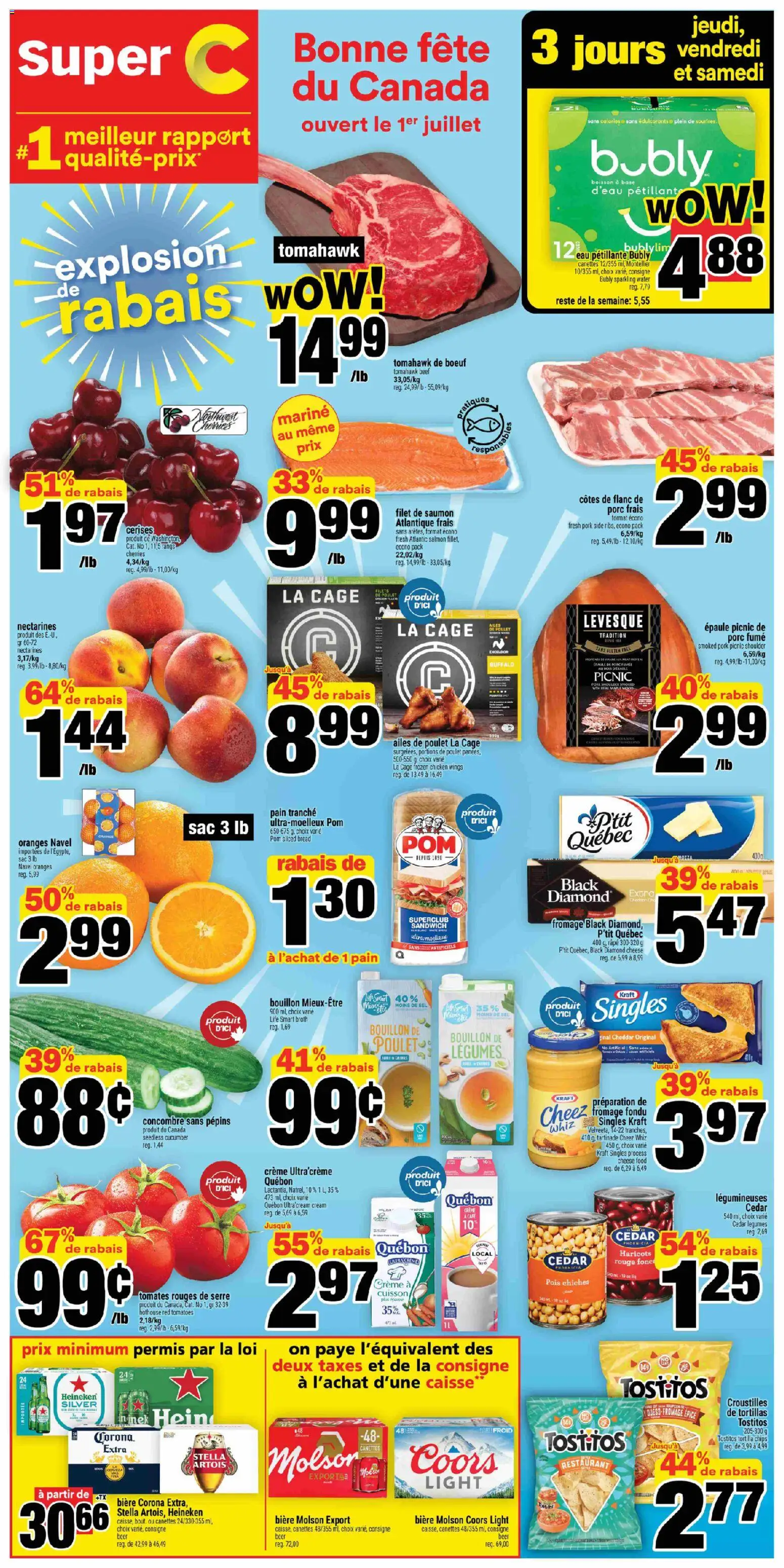 Super C supermarkets catalogue 
