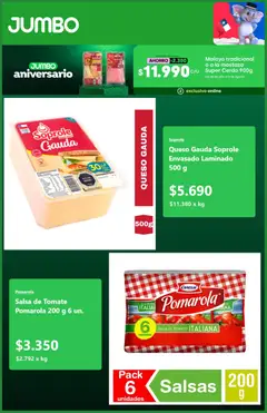 Jumbo Ofertas válido desde el 27.07.2026 | Página: 3 | Productos: Cerdo, Tomates, Salsa de tomate, Mostaza