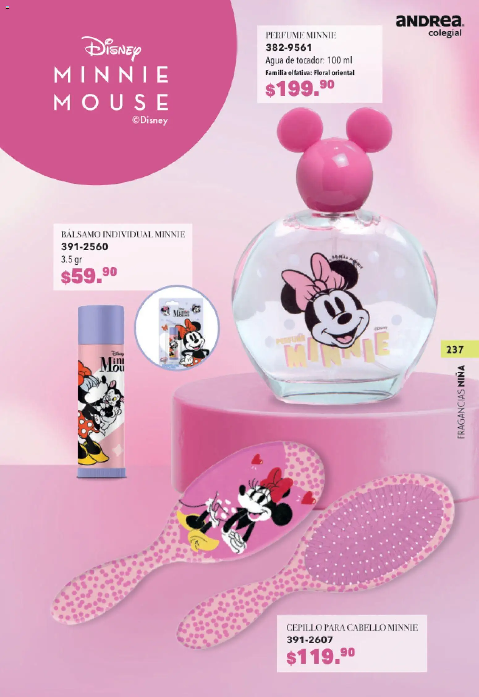 Nuevas ofertas de Andrea válidas en toda la República Mexicana desde el 23/05/2026. ¡Encuentra las mejores ofertas en Andrea catálogo Colegial! | Página: 237 | Productos: Agua, Bálsamo, Mouse, Perfume