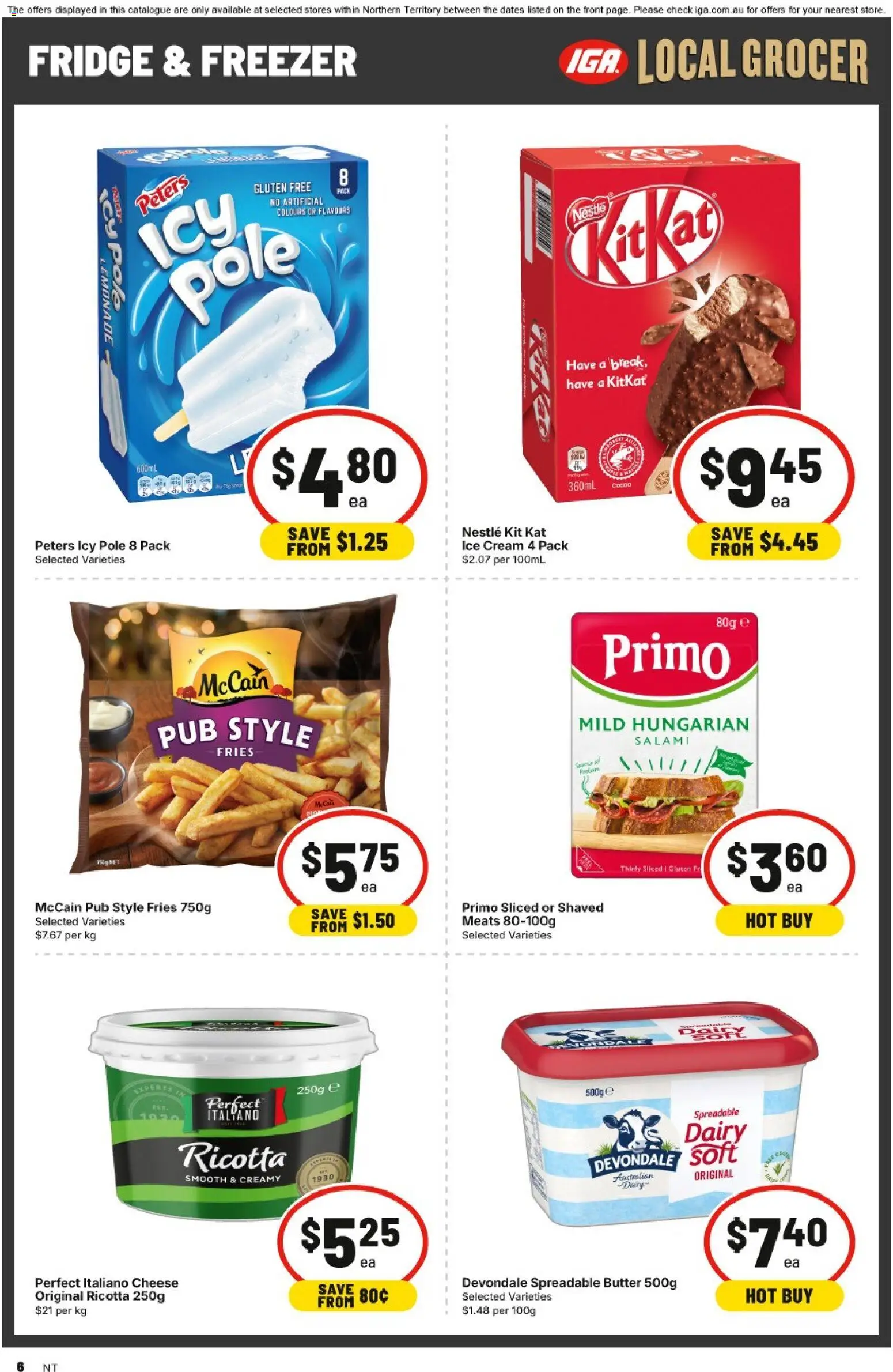 IGA catalogue - valid from 07/10/2026 | Page: 6