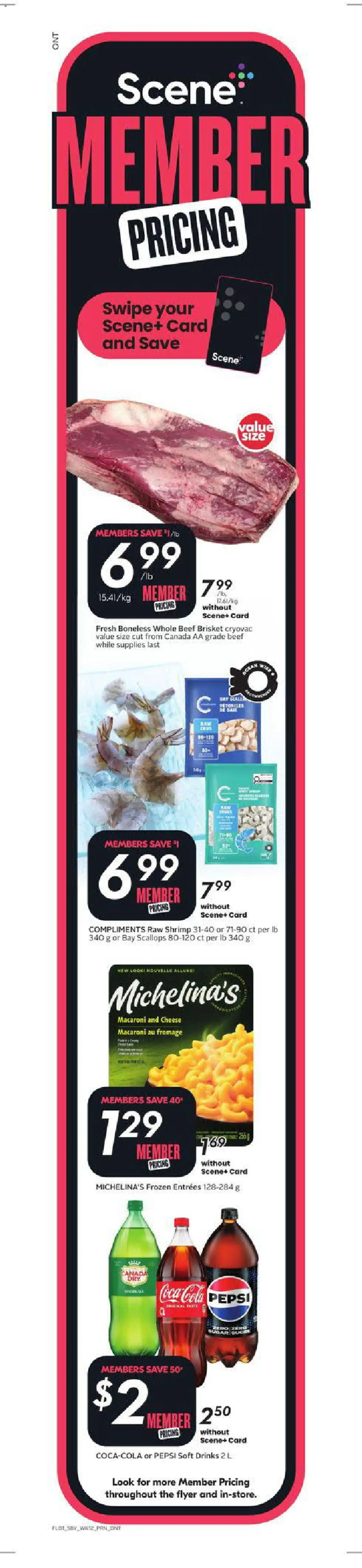 Sobeys flyer valid from Jul 16, 2026 | Page: 2 | Products: Beef, Cheese
