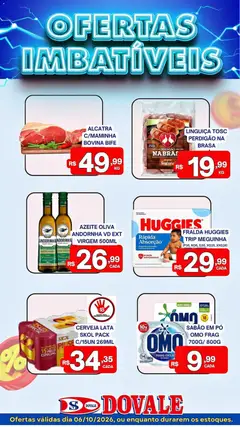 Dovale ofertas do Dia - Pré-Visualização do folheto da loja Dovale, válido de 06/10/2026