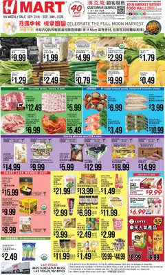 Preview of Hmart weekly ads valid from 09/24/2026