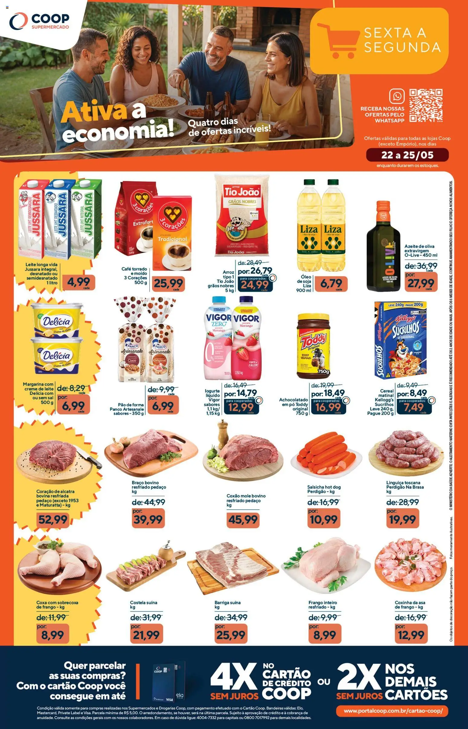Coop Folheto - válido de 22.05.2026 | Página: 1 | Produtos: Pão, Pão de forma, Azeite, Soja