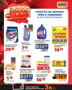 Akki Atacadista ofertas Semanal - Pré-Visualização do folheto da loja Akki Atacadista, válido de 11.05.2026