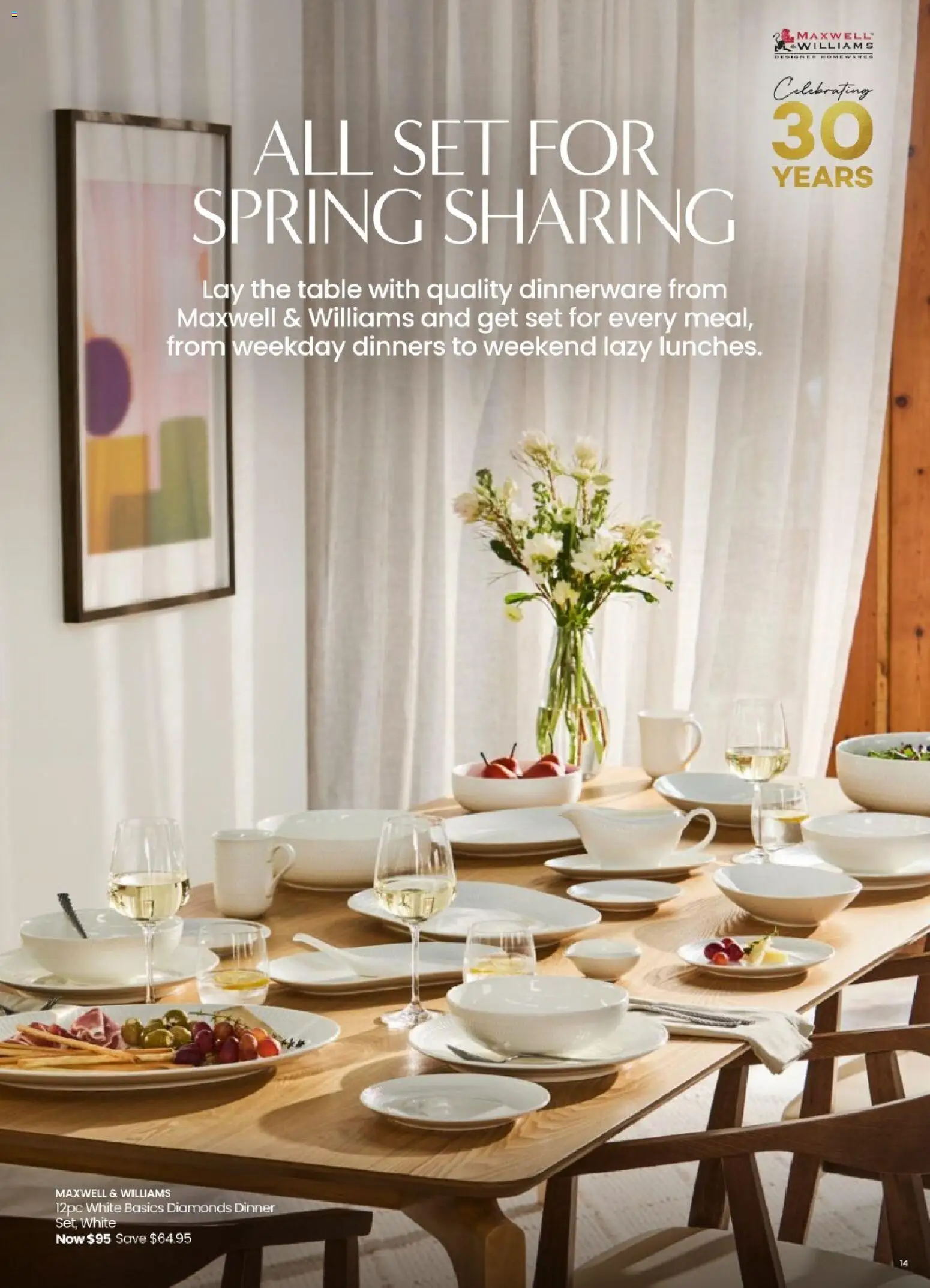Myer catalogue - valid from 09/08/2026 | Page: 14 | Products: Table