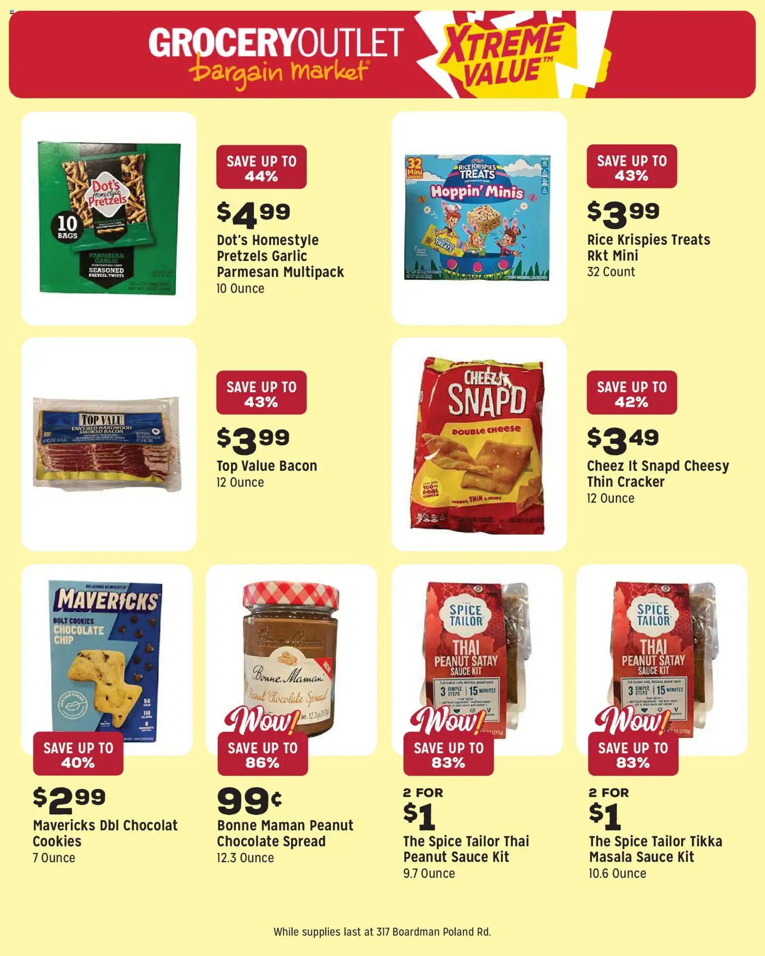 Grocery Outlet Weekly Ad - OH - valid from 03.06.2026 | Page: 10 | Products: Cheese, Rice, Sauce, Garlic