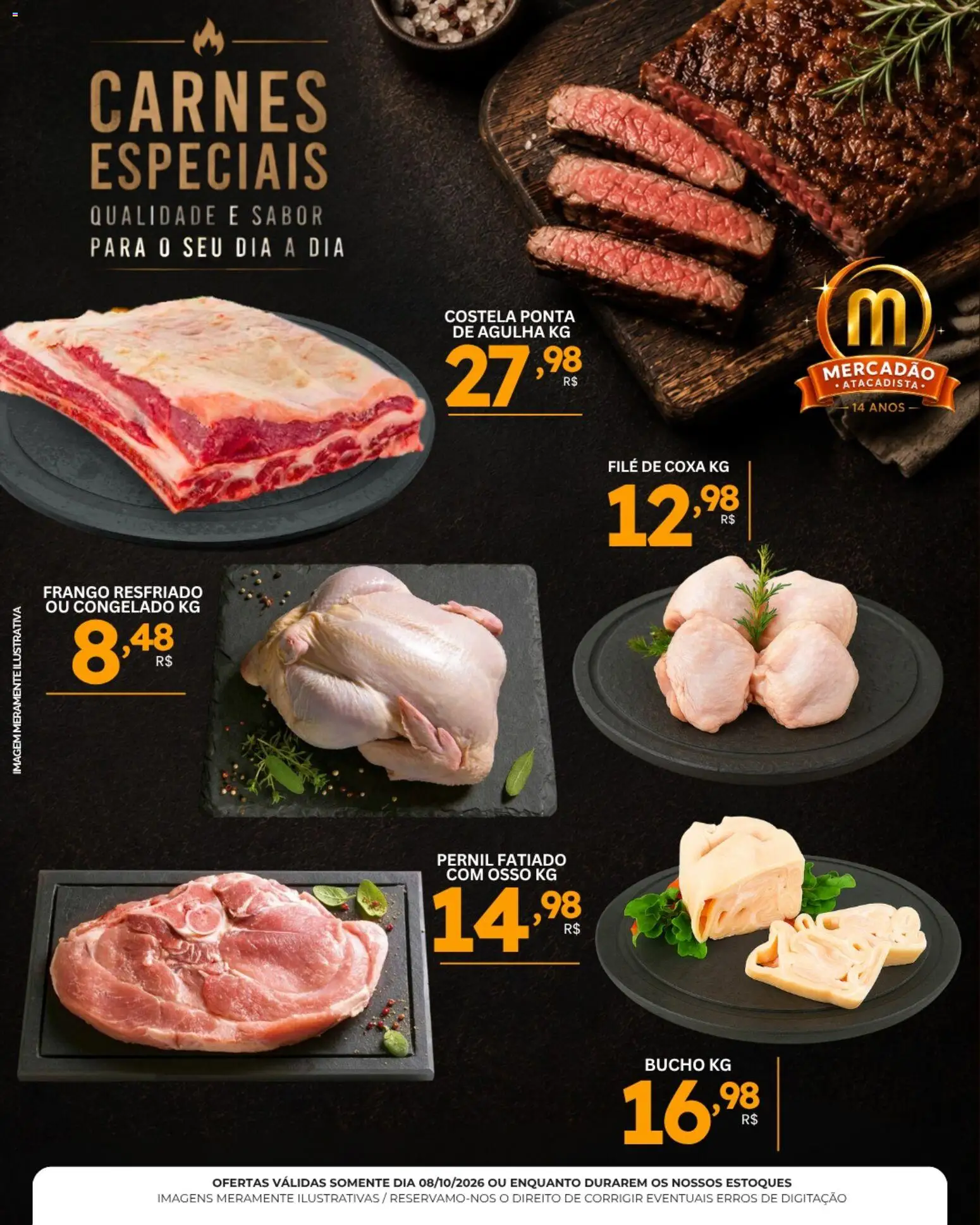 Mercadão Atacadista Folheto - válido de 08/10/2026 | Página: 1