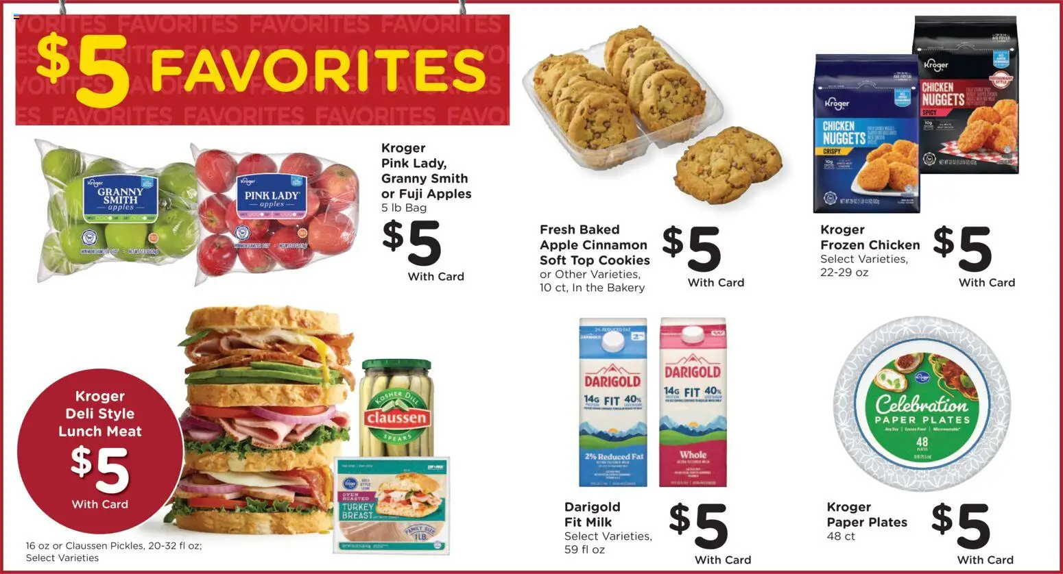 Fry's Food Weekly Ad - valid from 07/08/2026 | Page: 15 | Products: Milk, Cookies, Dill, Bag
