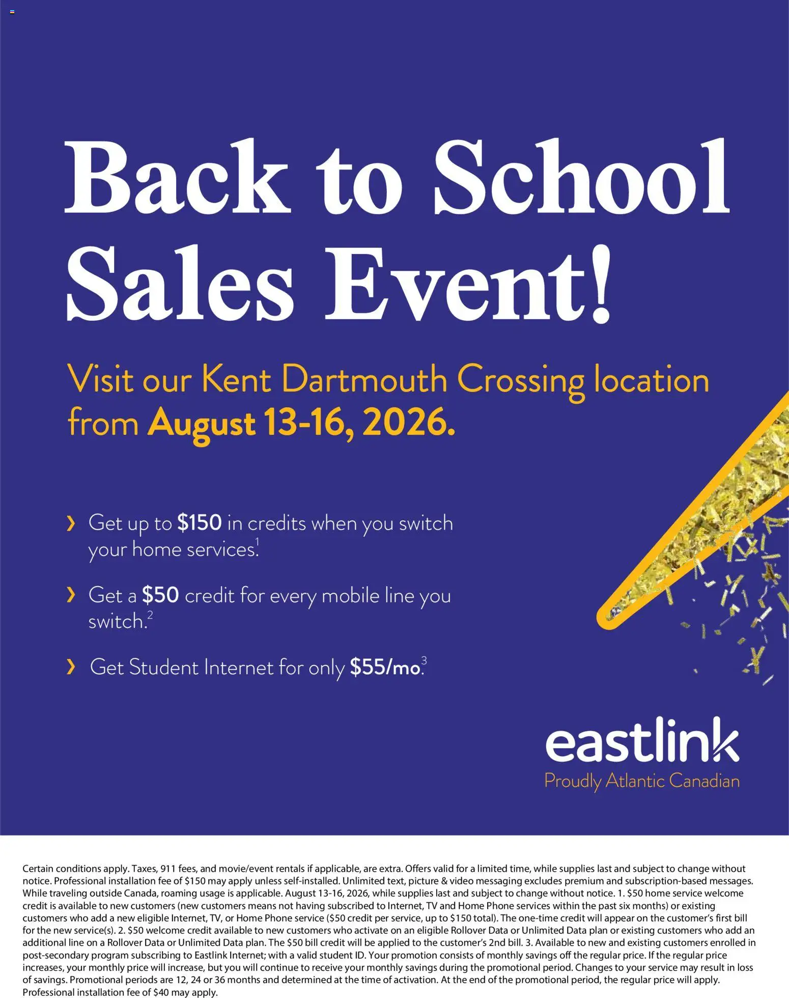 Kent flyer valid from Aug 13, 2026 | Page: 10 | Products: Phone, Tv, Video